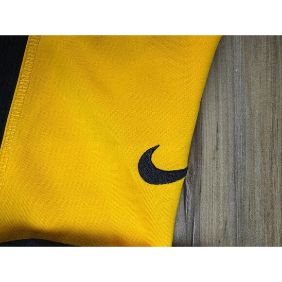 Pittsburgh Steelers Mens Nike NFL ONField Full Zip Track Jacket Size L Gold/Blk - Picture 7 of 10